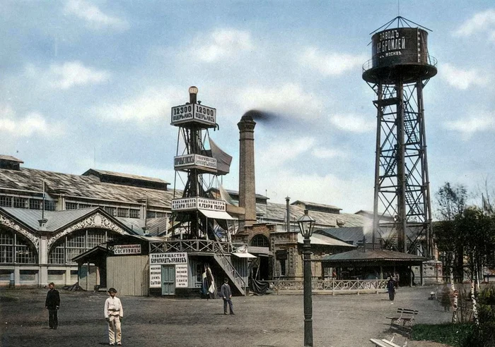 Цветные снимки Дореволюционной Москвы. Жизнь и виды города в начале ХХ века. Часть V 20 век, 19 век, Историческое фото, Старое фото, История города, Российская империя, История России, Фотография, Колоризация, Москва, Длиннопост