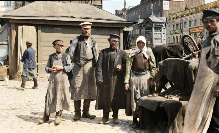 Цветные снимки Дореволюционной Москвы. Жизнь и виды города в начале ХХ века. Часть V 20 век, 19 век, Историческое фото, Старое фото, История города, Российская империя, История России, Фотография, Колоризация, Москва, Длиннопост