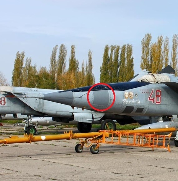 Именно в этом месте должны находиться окна ОЭС бокового обзора