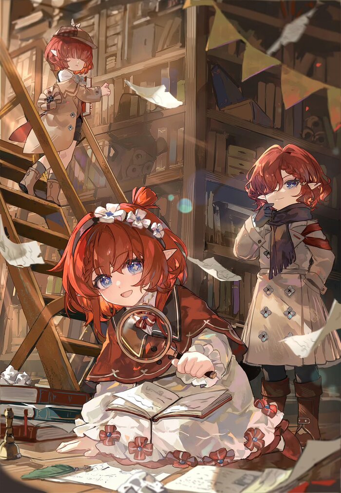  , ,  , Anime Art, , , Honkai: Star Rail, Tribbie (Honkai: Star Rail), Loli, 