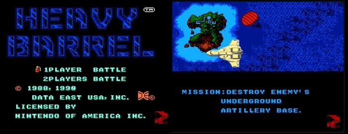 Heavy Barrel - NES Game   , Dendy, Counter-strike, , 