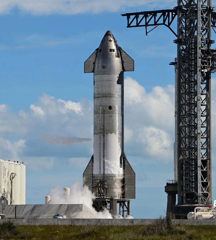 ������� Ship28 ��� ���������� �� ��������� ��������. ����: SpaceX 