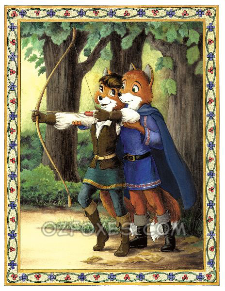 On target , , Furry Fox, , 