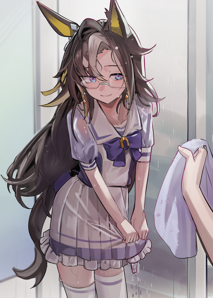 Dream Journey , Anime Art, Uma Musume Pretty Derby, Dream Journey (umamusume), Animal Ears, 