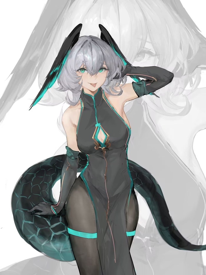 Ho'olheyak Anime Art, , Arknights, Hoolheyak, 