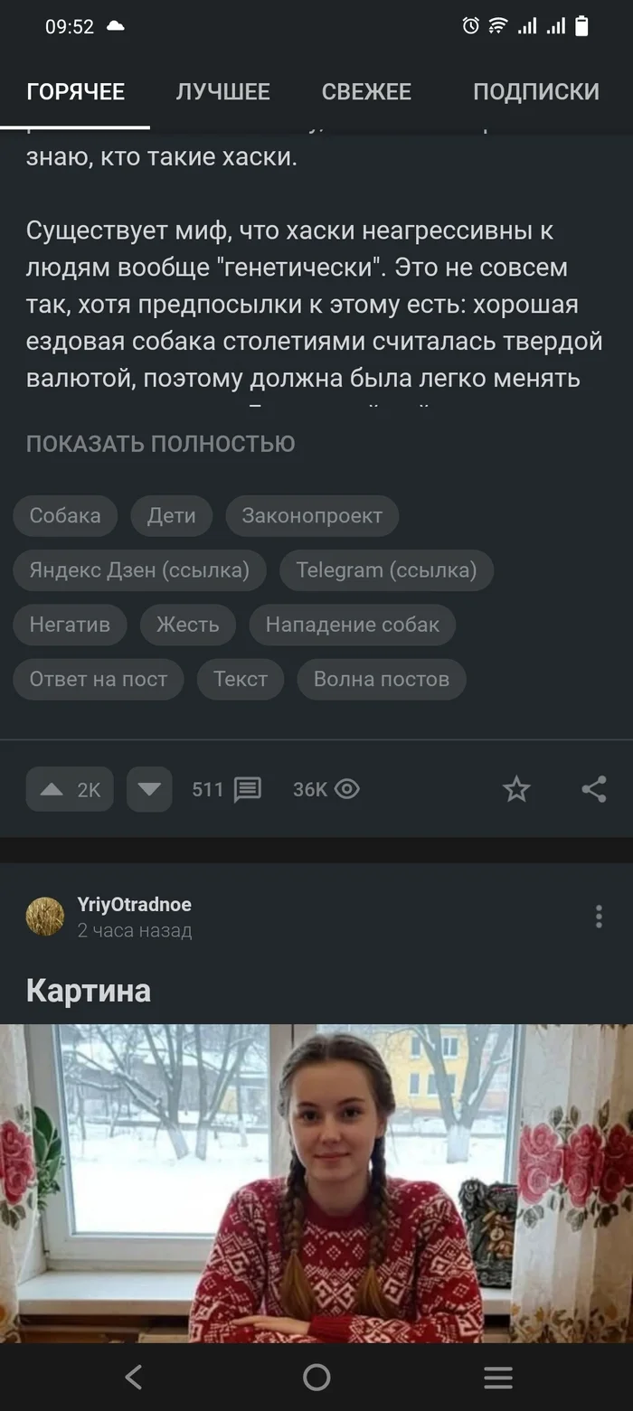 Trolling counted - Screenshot, Black humor, Husky, At a wrong time, Longpost