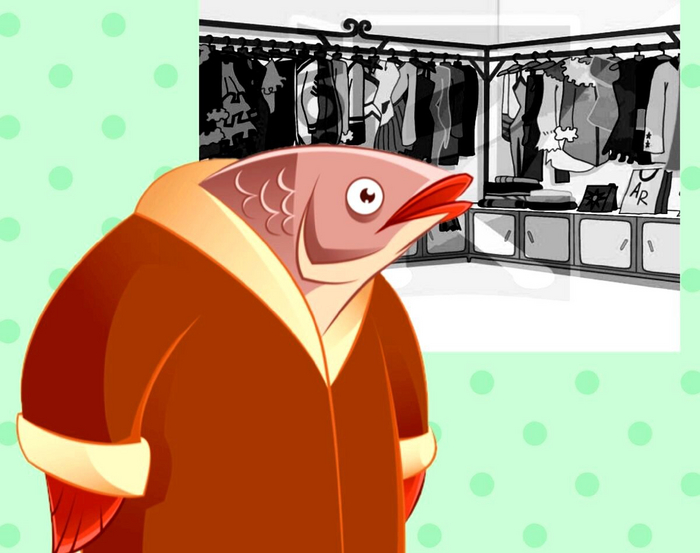 Шуба на рыбьем меху действительно существует!