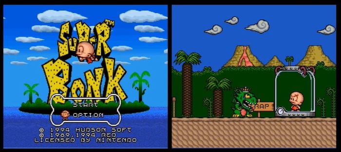 Super Bonk - SNES Game  , Dendy, Bonk, SNES, Nintendo, 