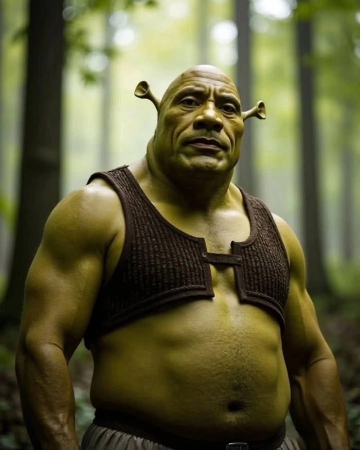 Пошёл бы на Шрека, если в главной роли был Дуэйн Джонсон?