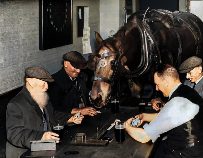 Любопытные фотографии из прошлого Великобритании. 20 раскрашенных фотографий ХХ века. Часть XVI Старое фото, Историческое фото, 20 век, Великобритания, Лондон, Англия, Колоризация, Длиннопост