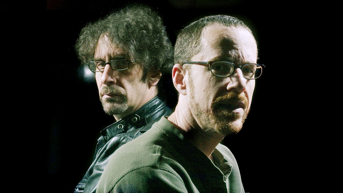 Джоэл (слева) и Итан (справа) Коэны, 2004