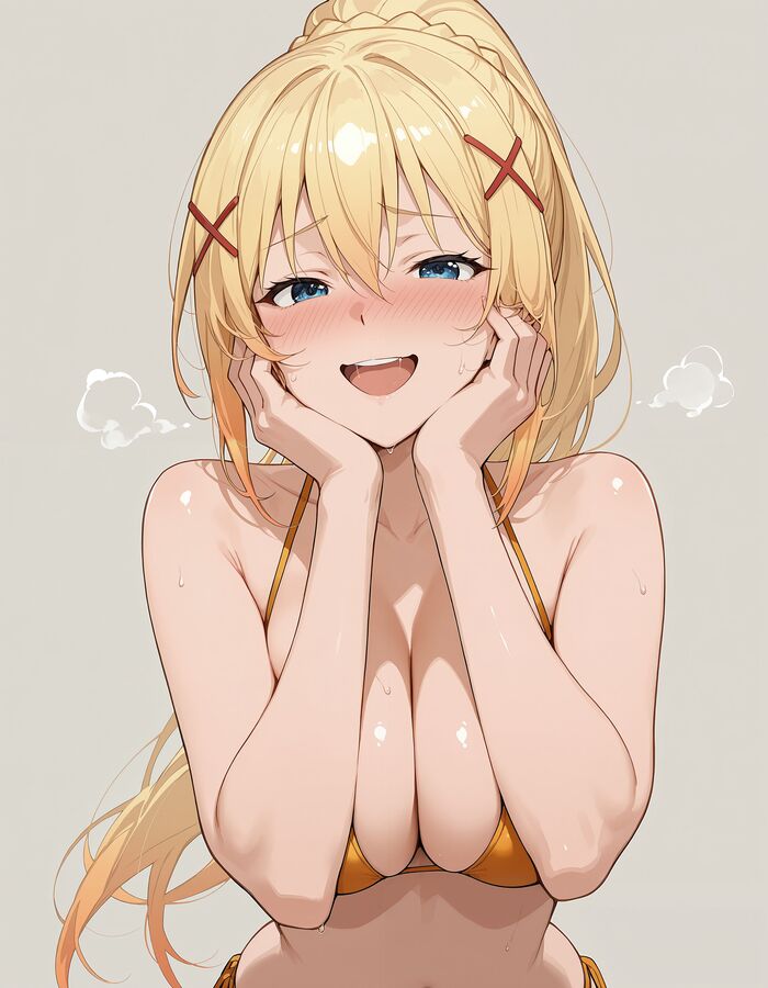 , :   , Stable Diffusion, , Anime Art, , Konosuba, Darkness, , , ,  , , , 