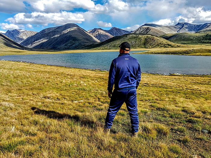 Озеро Киндыктыкуль Горное озеро, Горный туризм, Республика Алтай, Алтайские горы, Горы, Поход, Туризм, Небо, Вечность, Фотография
