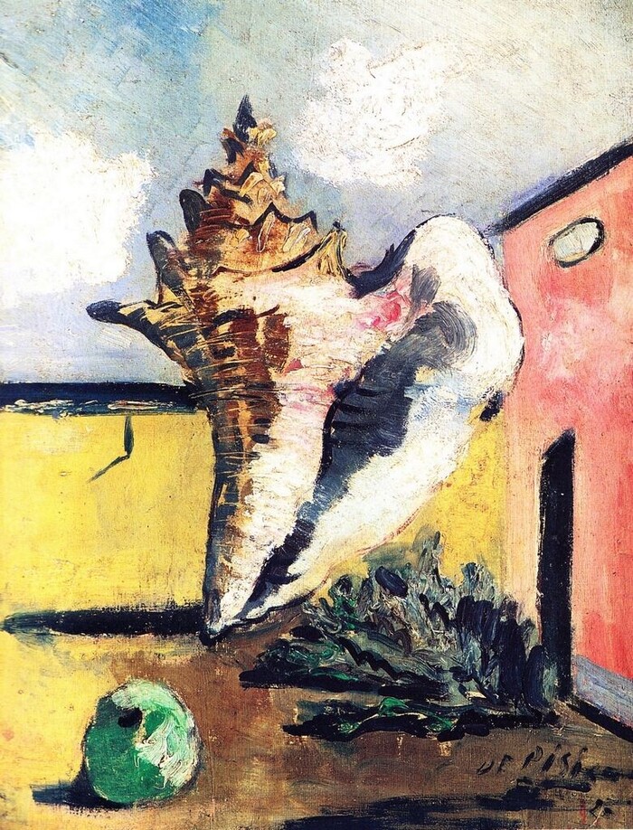 Филиппо де Пизис. Большая раковина, 1927