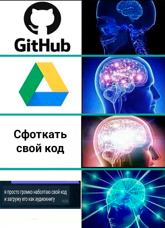 Способы хранения кода