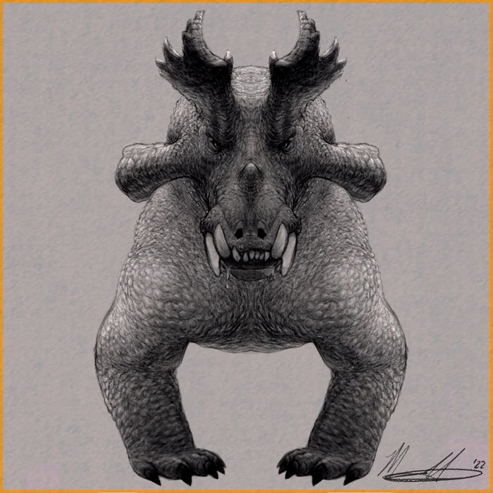 Estemmenosuchus (Пермь)