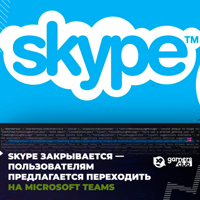 Легендарный файлообменник Skype закрывается — Пользователям предлагают перейти на Microsoft Teams
