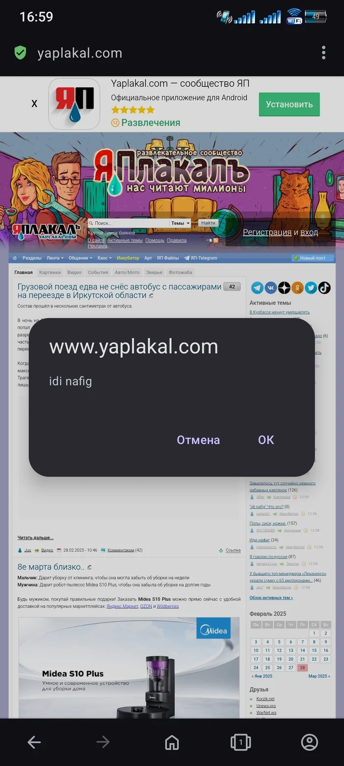 Это что такое? - Моё, Интернет, Яплакалъ, Сайт, Длиннопост