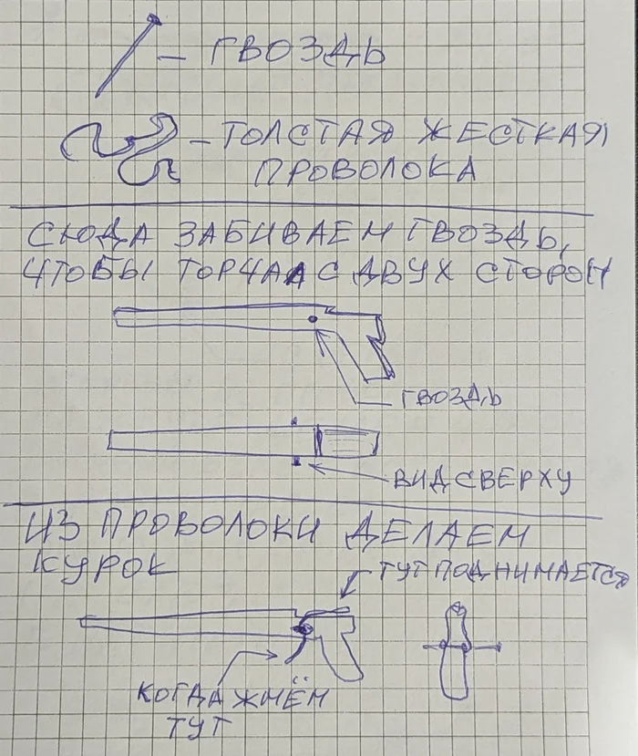 Воздушка из детства своими руками - Моё, Детство, Своими руками, Воспоминания из детства, Детство в СССР, Поделки, Длиннопост, Инструкция