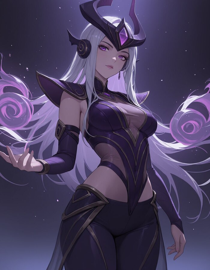  Stable Diffusion, ,  , Syndra, Anime Art, League of Legends,  