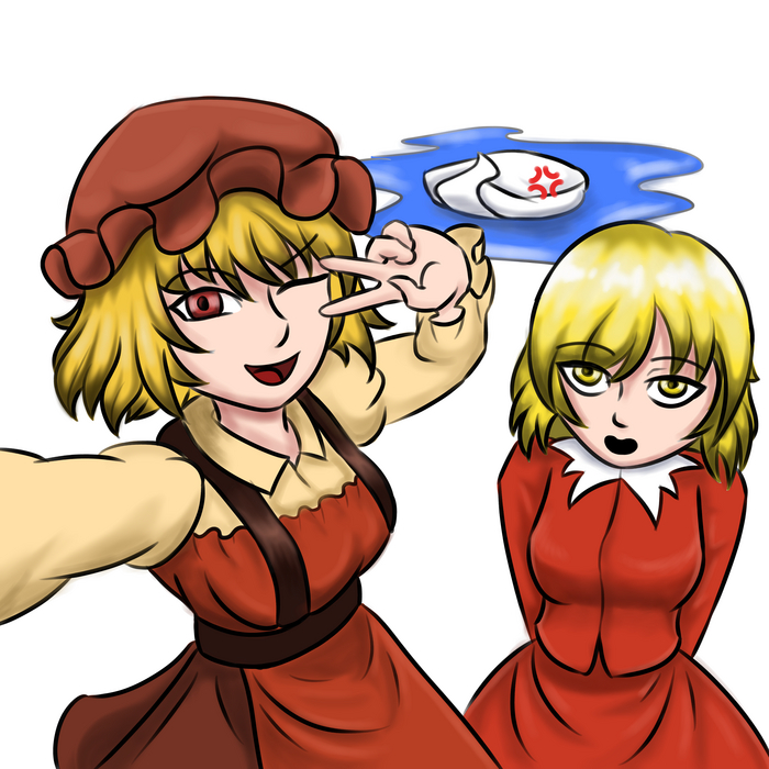     .2 , , Touhou, , Aki Minoriko, Aki Shizuha, Letty Whiterock