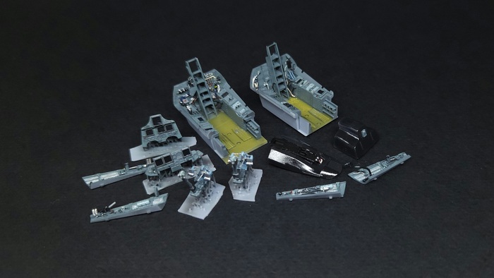 Су-30СМ в масштабе 1/48 от фирмы Great Wall Hobby. Часть 8. Кабина 1/2