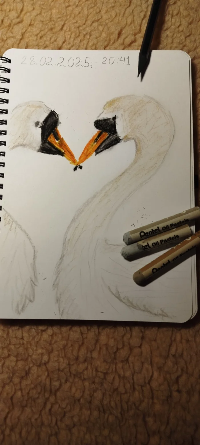 Please rate my work - Art, Swans, 2020, news, Fresh, Longpost