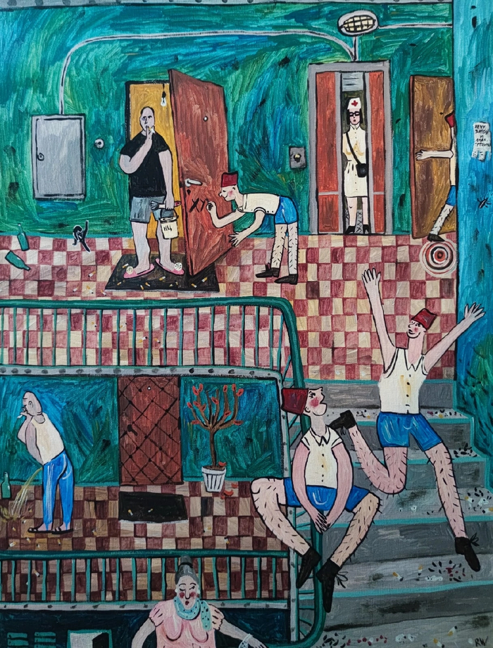 Мама приехала и аху....