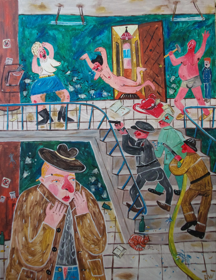 И средь шухера и драки из подъезда тёмной тенью...