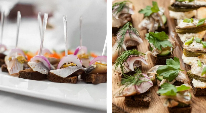 7 оригинальных рецептов канапе для праздничного стола