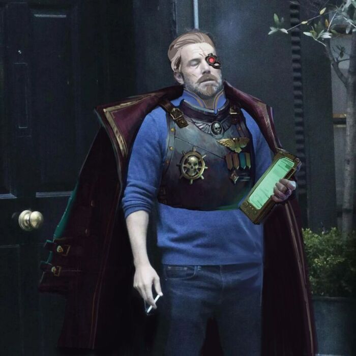 Абеляр, когда его господин якшается с ксеносами, заводит гарем, носит еретичные артефакты, а еще даже не вторник