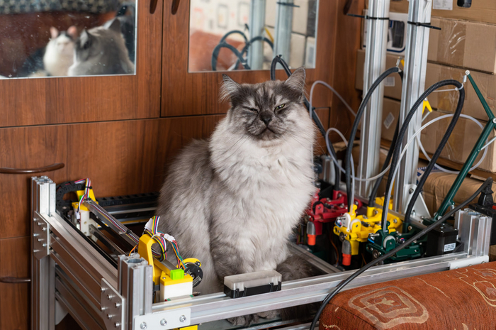 Печатал сам. Но пластик недосушен - получилось волосато.