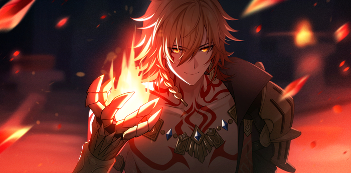   Anime Art, , , Honkai: Star Rail, Mydei (Honkai: Star Rail)