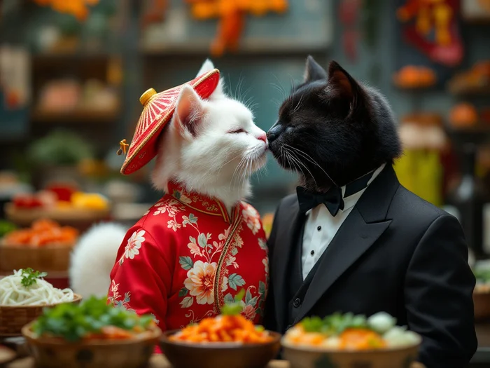 My cats according to ii - My, cat, Black cat, Small cats, Pets, Artificial Intelligence, Longpost