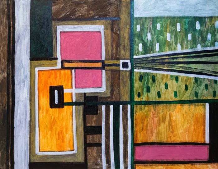 "В замочную скважину" х/а 70/90