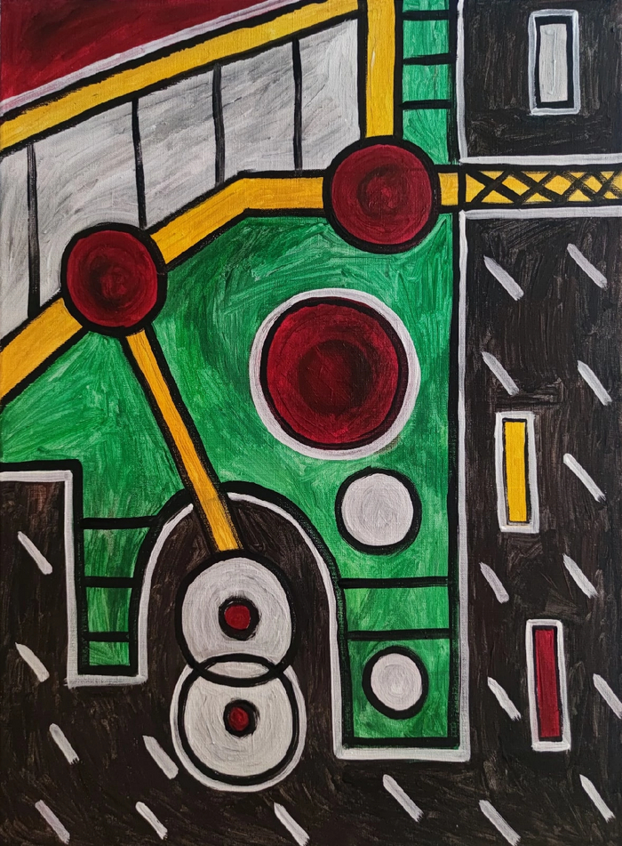 "Мы прогуляемся с тобой по Ярославлю" х/а 55/75