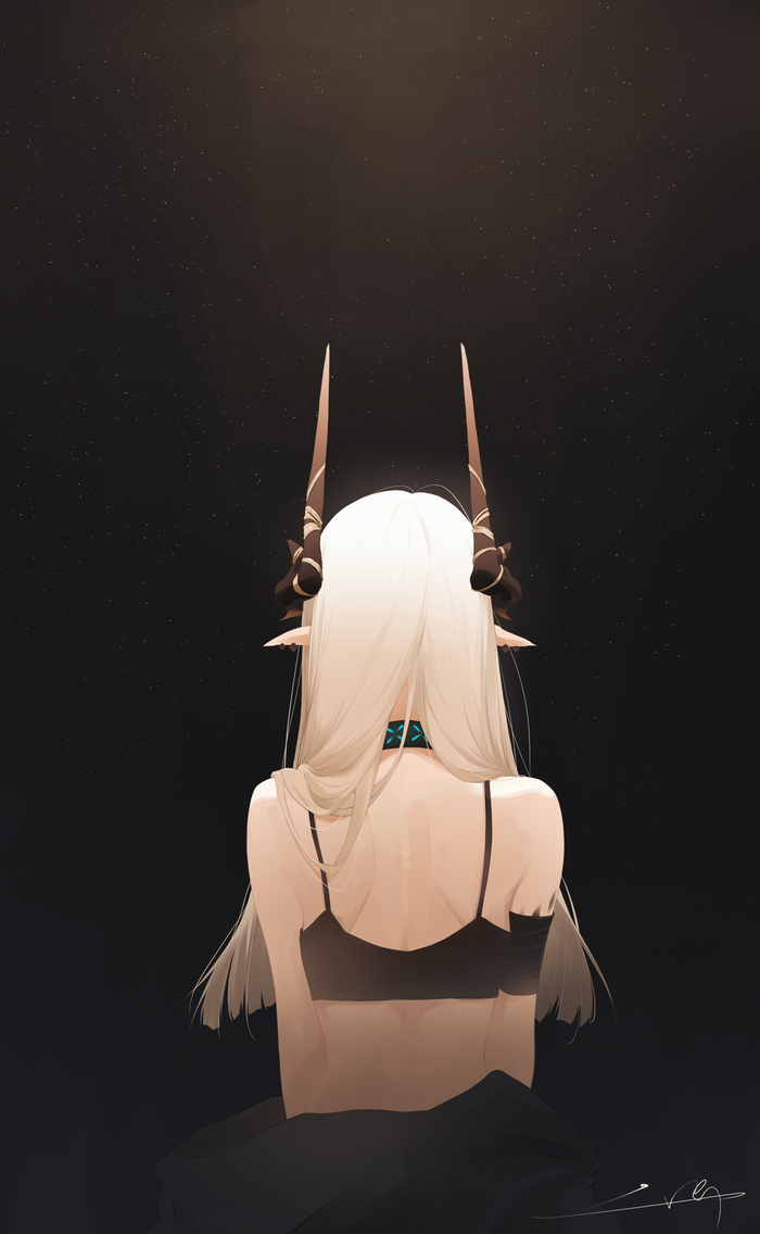 Mudrock Anime Art, , Arknights, Mudrock