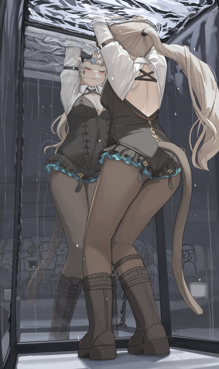 Продолжение поста «Фокус с Кошкодевочкой»