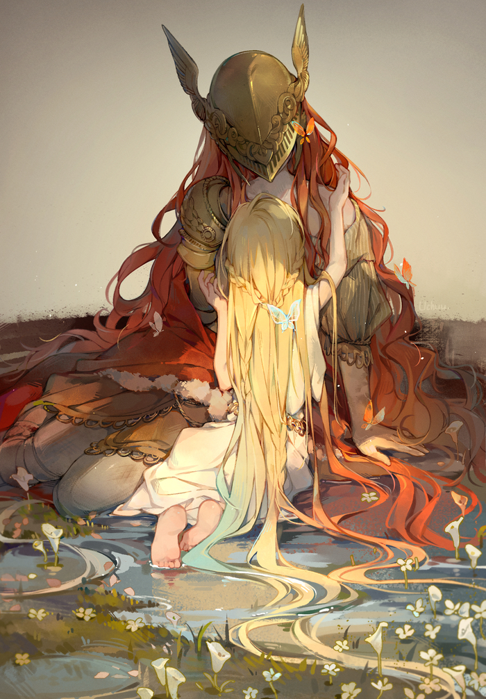  Elden Ring, , Game Art, Malenia, Miquella,   