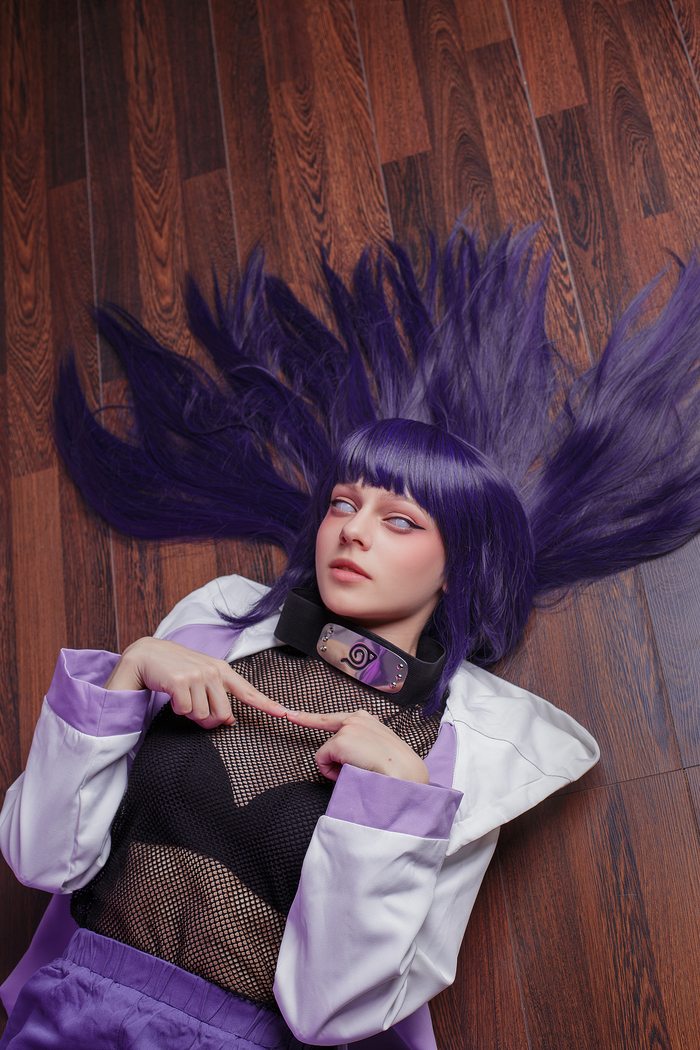 Косплей Хината Хьюга (Наруто)