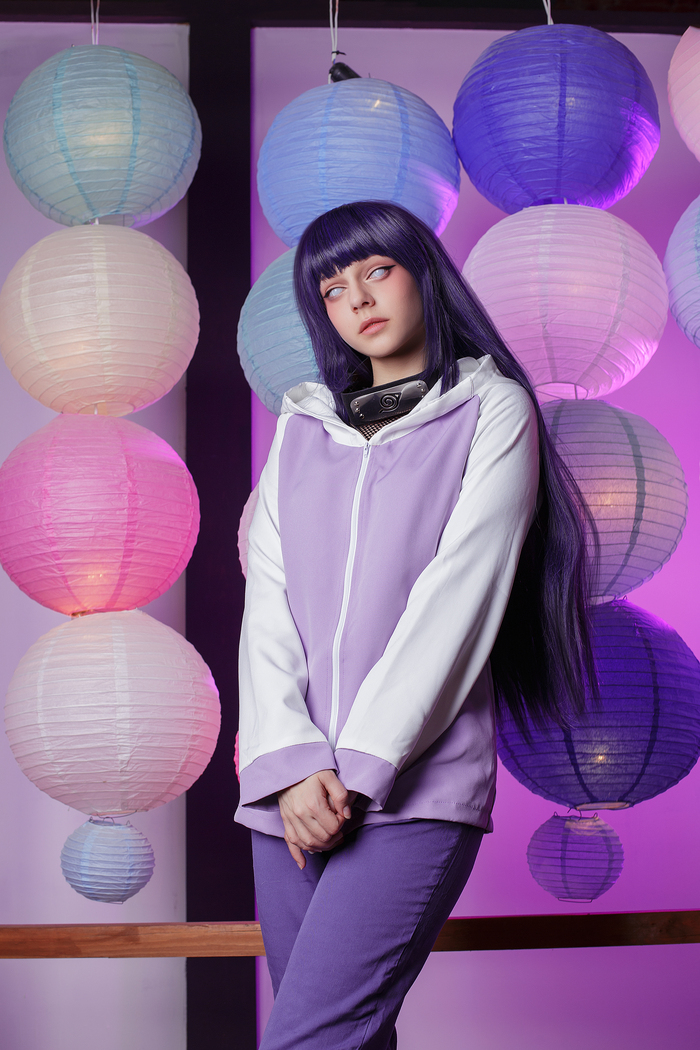 Косплей Хината Хьюга (Наруто)