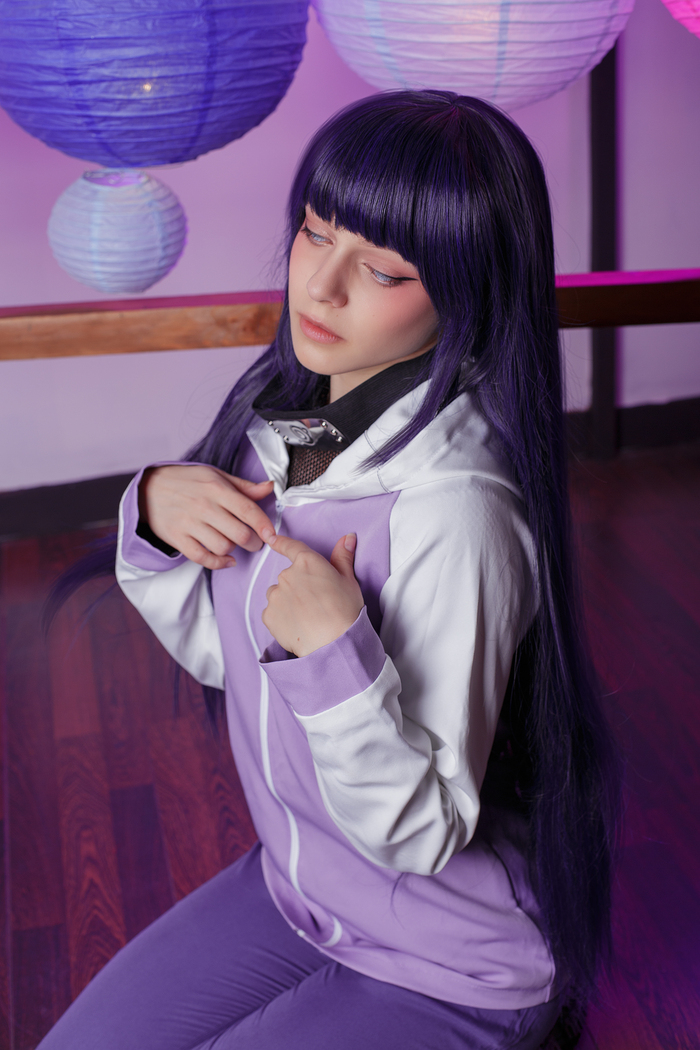 Косплей Хината Хьюга (Наруто)