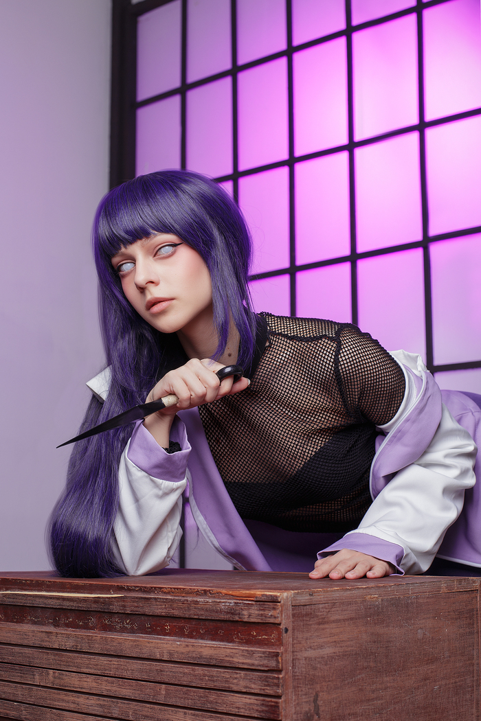 Косплей Хината Хьюга (Наруто)