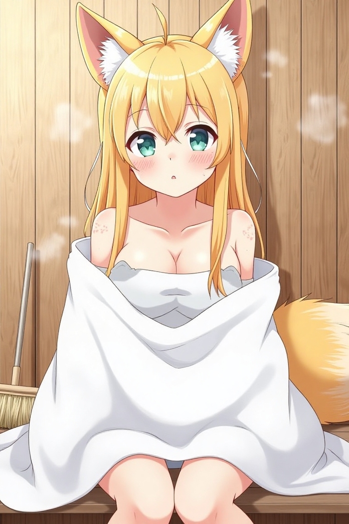 Лисичка в баньке