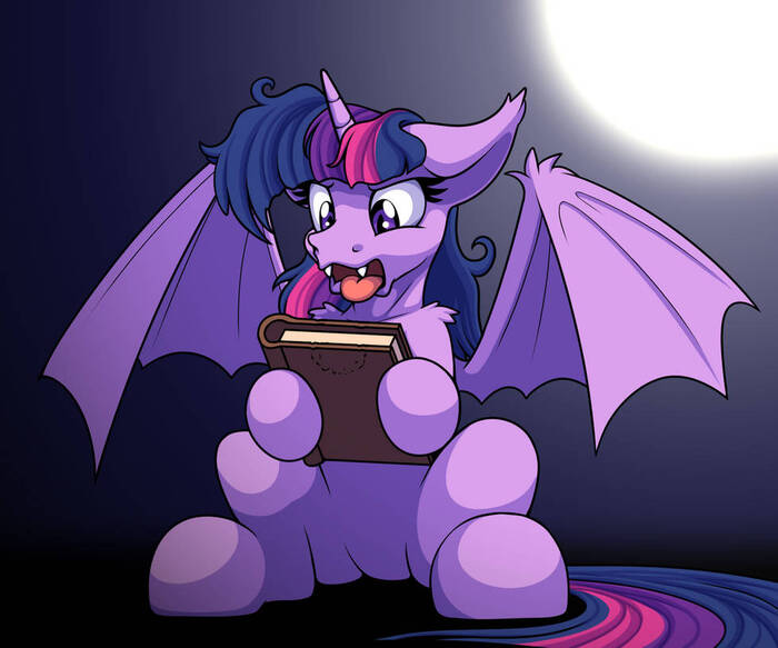   My Little Pony, Ponyart, Twilight Sparkle, Batpony, Ohemo
