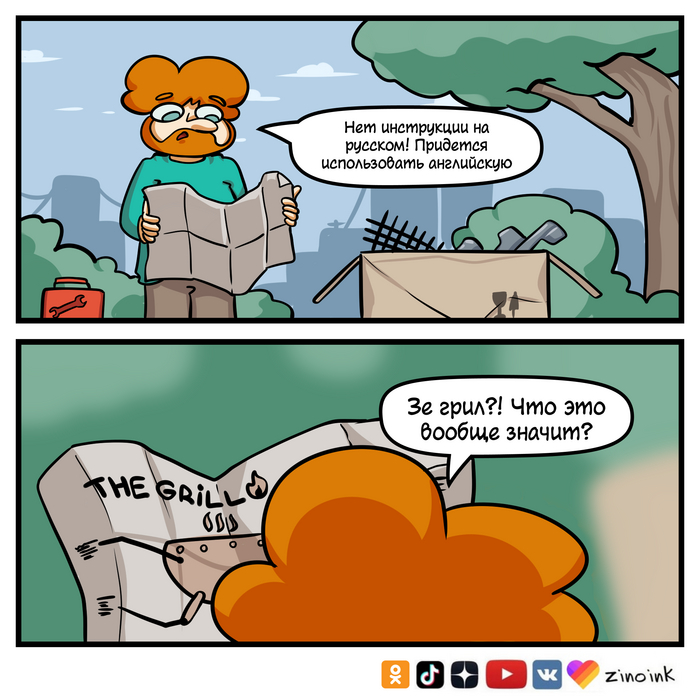 Кто-нибудь в курсе как переводится «the grill»?