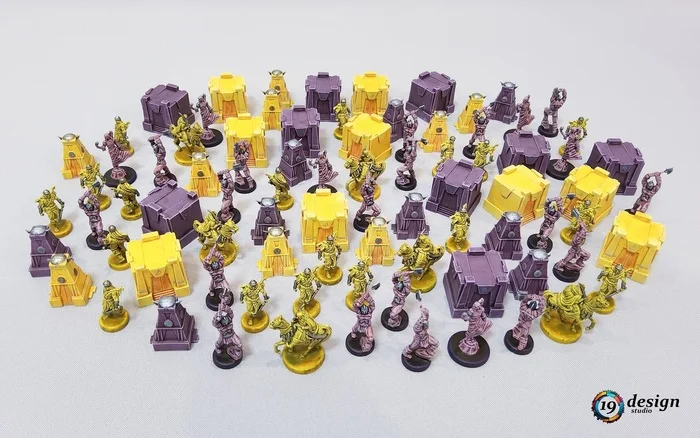 How to Paint Game Miniatures – Course by design19studio – Introduction - My, Board games, Painting miniatures, Longpost