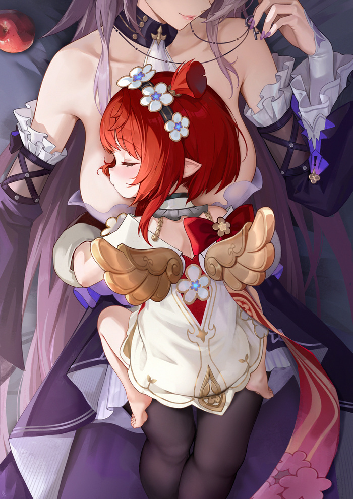   Anime Art, , , , Honkai: Star Rail, Tribbie (Honkai: Star Rail), The Herta (Honkai: Star Rail)