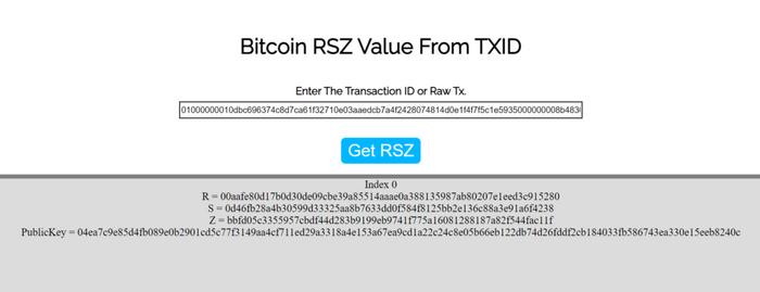 <a href="https://pikabu.ru/story/kvantovyie_ataki_na_bitkoin_chast_2_12444751?u=https%3A%2F%2Fdustattack.org%2FRSZ-Signature-Decoder&t=RSZ%20Signature%20Decoder&h=03a076da33627fc4b134e49da4c24f3e8c8165e1" title="https://dustattack.org/RSZ-Signature-Decoder" target="_blank" rel="nofollow noopener">RSZ Signature Decoder</a>