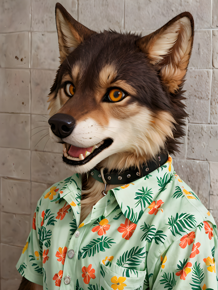    Wolfmks #902 ,  , Furry Art, Stable diffusion 3, 